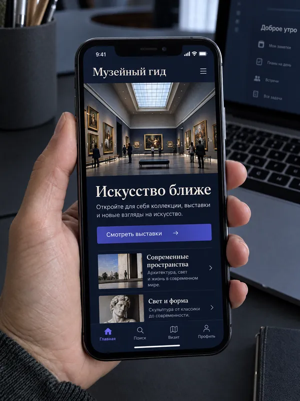 Проверка мобильной страницы сайта на смартфоне